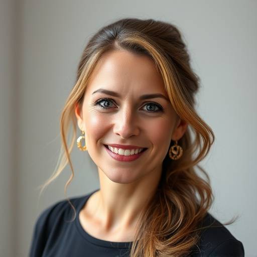 Portrait von Anna Meier, Musikproduzentin und Dozentin